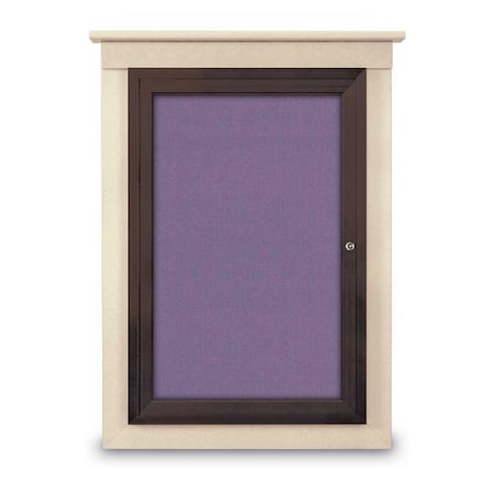 United Visual Products Letterboard, 48x36, Bronze/Grey UV9020ACS-BRONZE-GREY